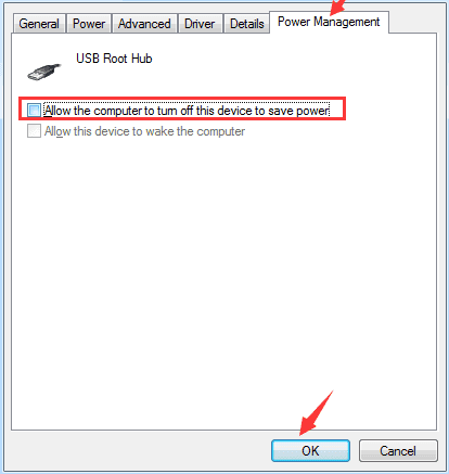 Fix USB Root Hub.